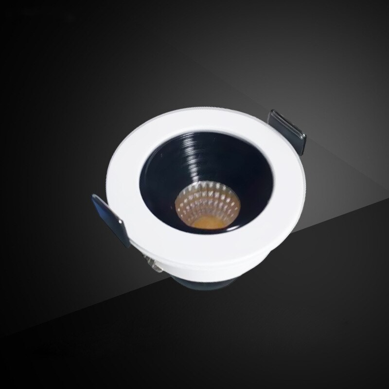 Foco led 220V empotrado 3W Techo Luz mazorca fuente de luz tipo ventilador 35mm luz descendente estrellada