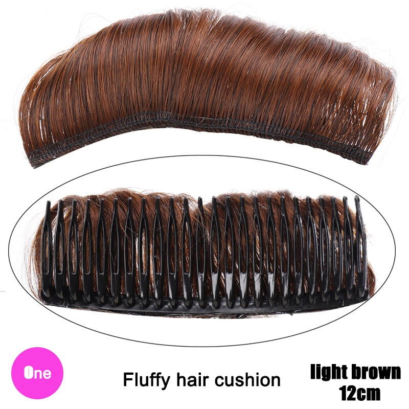 DIANQI short curly hair natural tail clip in synthetic heat resistant ponytail hair extensions hairpiece for women: light brown