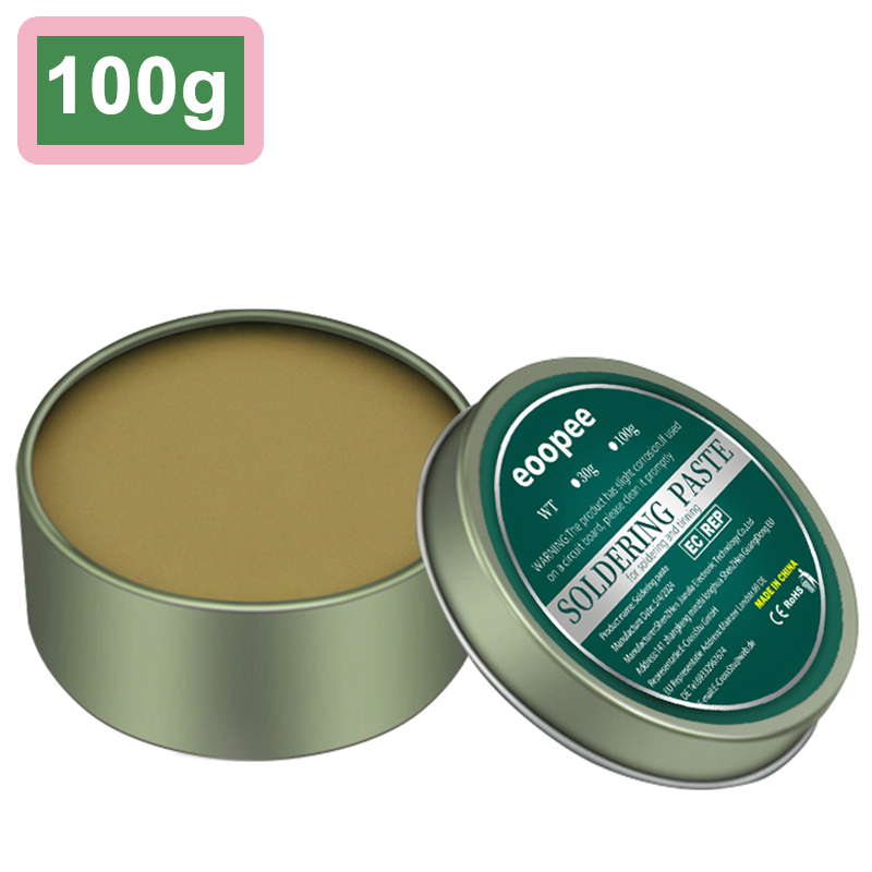 Lötpaste Flussmittel No-Clean Kolophoniumkernlot für elektronische Leiterplatten- und SMD-Reparatur, schnelle, starke Bindung, neutrale Lötpaste: YELLOW