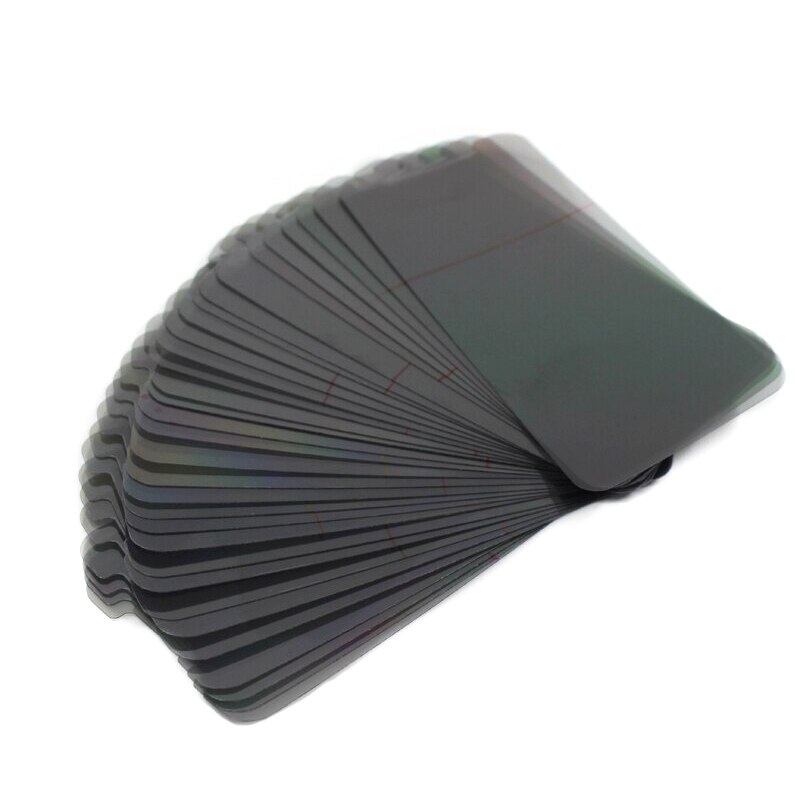 10 sztuk LCD przednia folia polaryzacyjna dla iPhone xr x xs 12 11 pro max ekran polaryzacja spolaryzowane światło Film dla 8 7 6 6s plus 5 5s