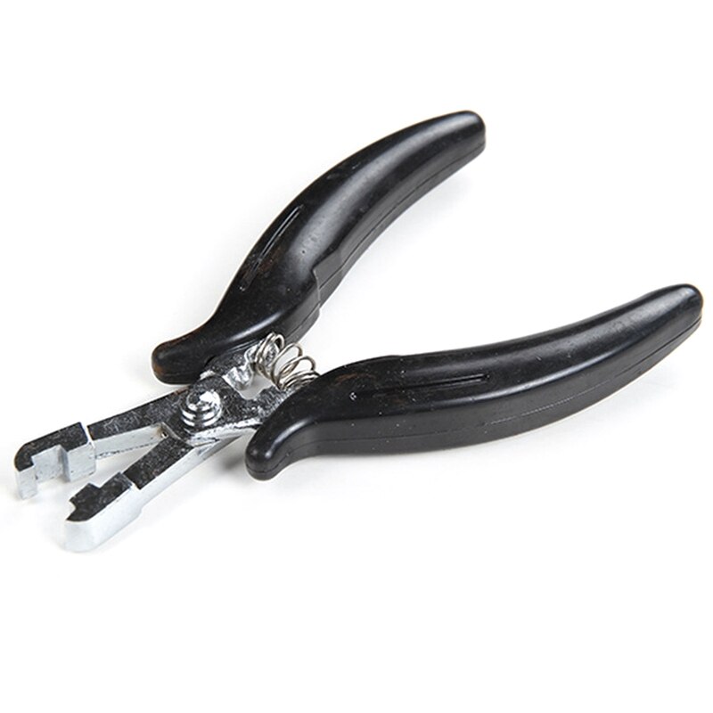 1Pc 4mm métal en forme de U pinces pour Micro-anneaux Extensions de cheveux humains outils: Default Title