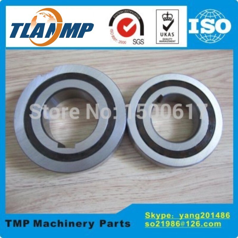 CSK40PP One Way Clutches Sprag Type (40x80x22mm) One Way Bearings Sprag Clutch Freewheel Clutch With Double Keyway