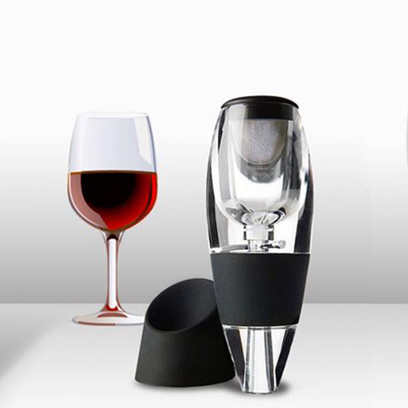 Mini Red Wine Aerator Filter Magic Decanter Essential Wine Quick Aerator Wine Hopper Filter Set Wine With box