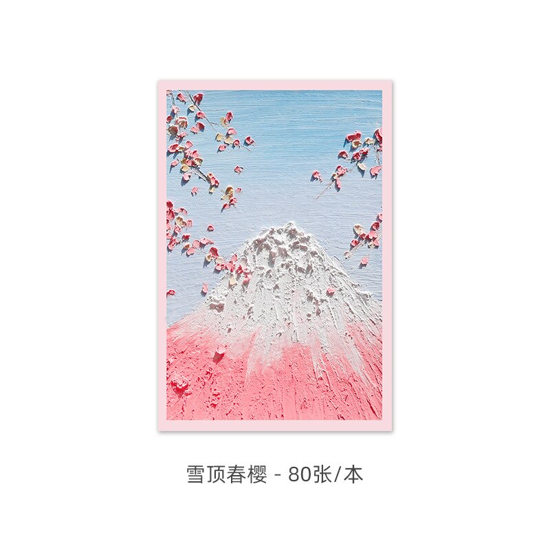 Olie Pastel Sticky Notes Gastenboek Note Notebook Zelfklevende Briefjes Student Briefpapier Schoolbenodigdheden Terug Naar School Memo Pad: 1