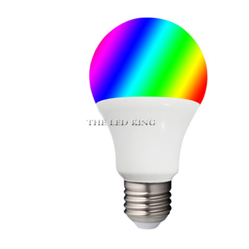 Ampoule LED RGB E14 de 3W, 5W, 10W, 15W, 85-265V, variable, avec télécommande IR, 16 couleurs: Bleu / 4W