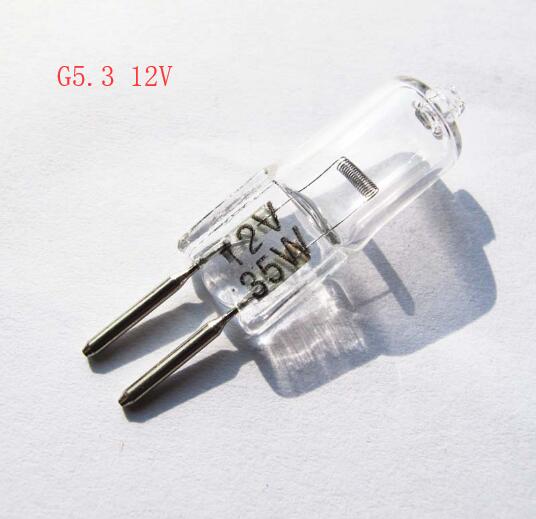 5 stk/parti  g5.3 12v 20w halogenpærer  g5.3 pærer 12v 35w 50w aromaterapipærer værktøjsmaskine pærer 10w