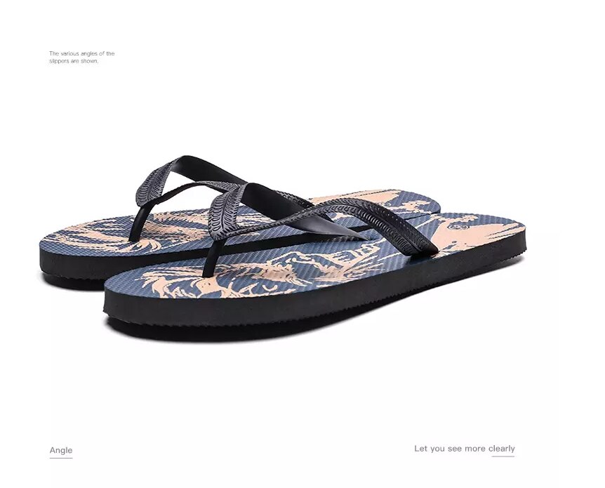 Zapatillas coreanas de talla grande para hombre, chanclas antideslizantes, sandalias de suela gruesa transpirables, sandalias de Punta ert5: Castaño / 7