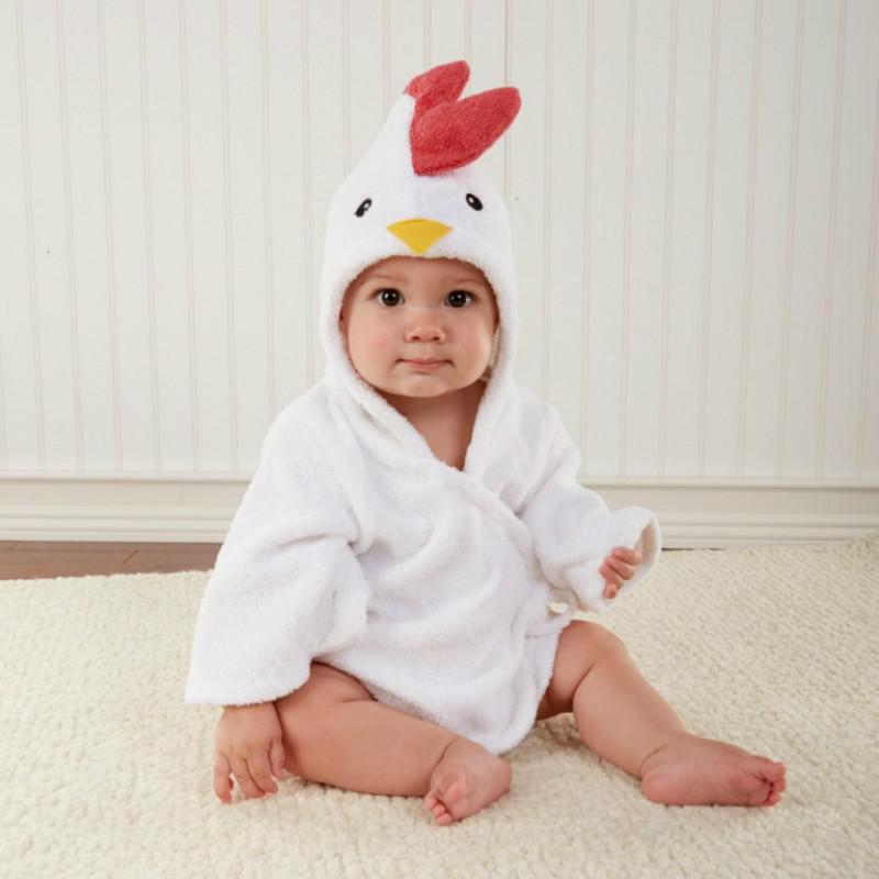Baby Badhanddoek Zomer Badjas Cape Katoen Leuke Animal Styling Hooded Mantel Doek Baby Peuter Badjas Kinderen Badjas: A / L