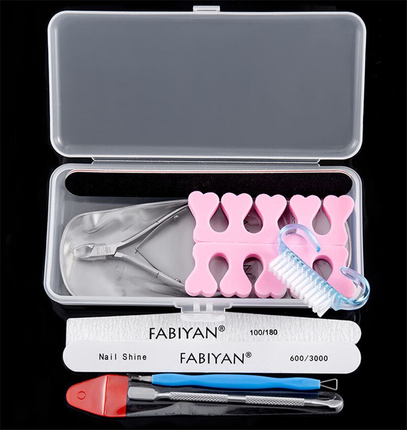 Set de herramientas de exfoliación para manicura tijeras alicates pelador empujar la cutícula cutánea muerta empujador cuchara para cutículas removedor cortador