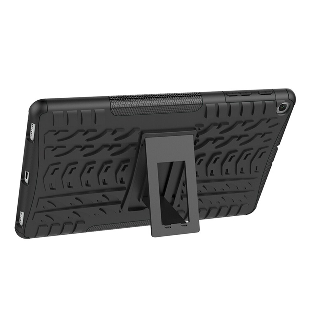 Funda Armor para Samsung T510 Tab A , funda de SM-T515 de 10,1 pulgadas para galaxy sm-T510, Tablet de TPU + PC, funda con soporte