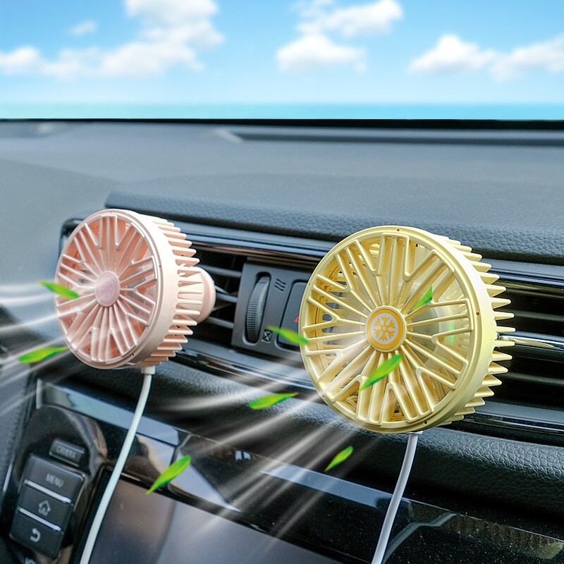 Car Mounted Air Outlet Fan Small Fan Car Mounted A... – Vicedeal