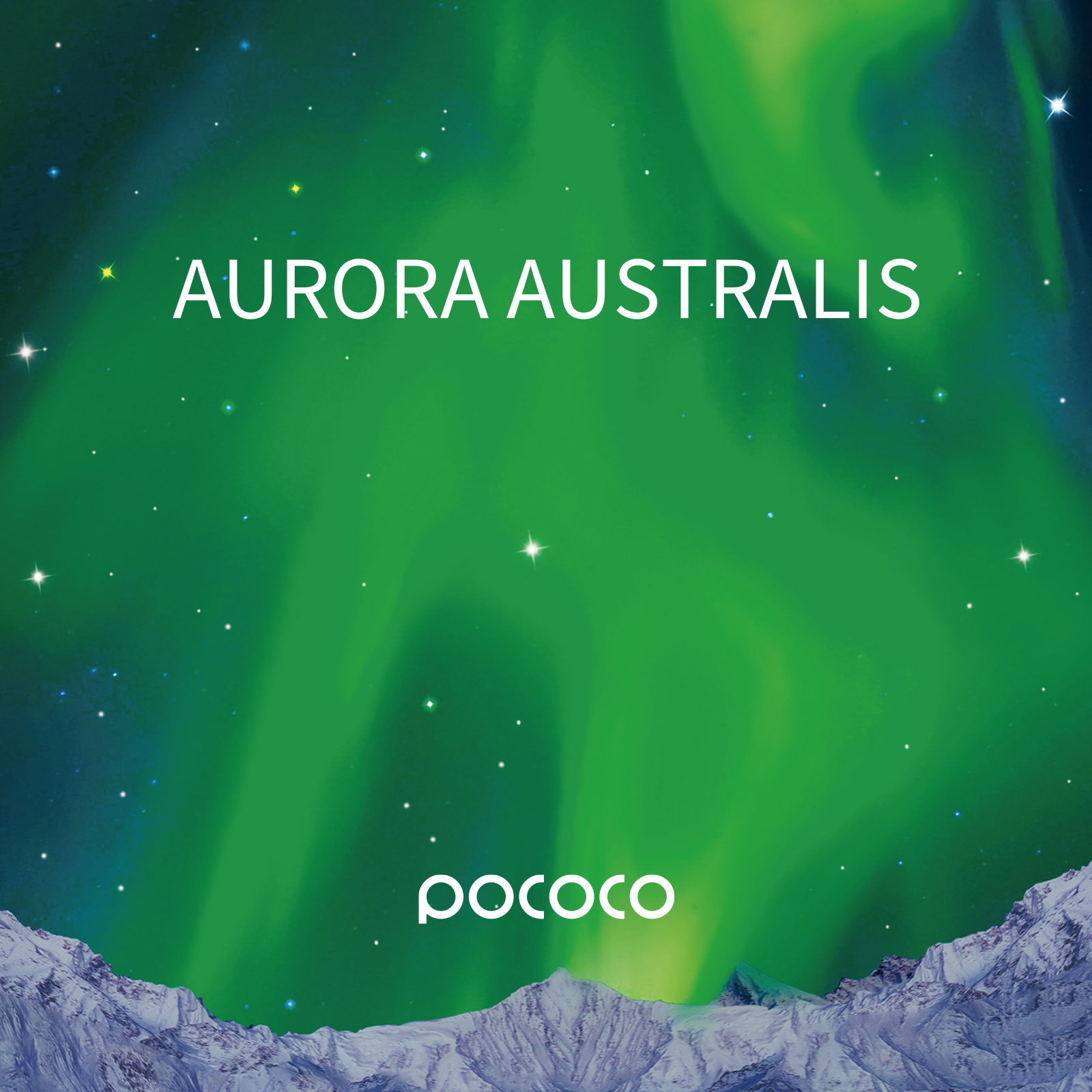 POCOCO Galaxy Projektori Levyt - 6 kpl - Aurora & Syvä Meri - 5k Ultra HD