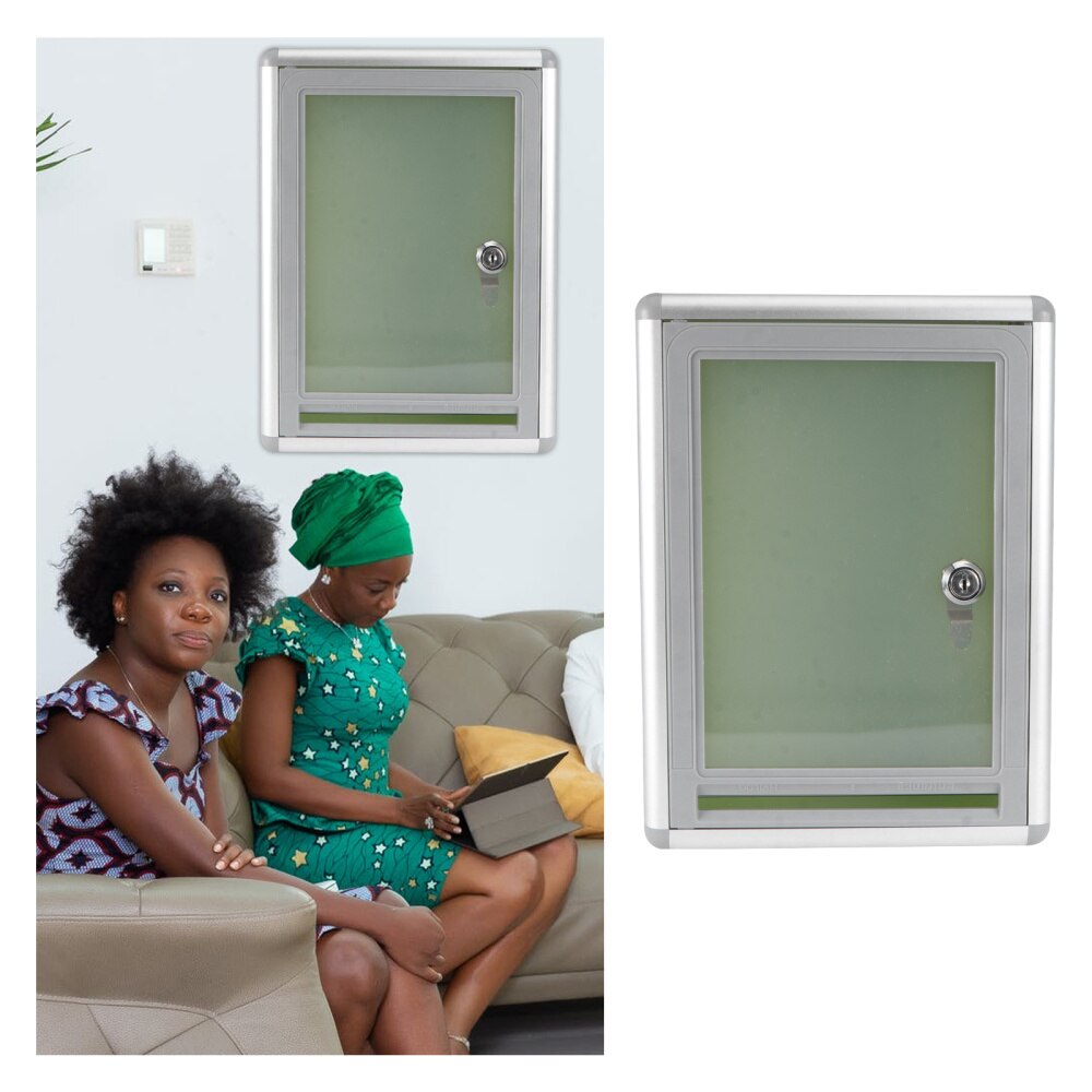 1 Set of Wall-mount Suggestion Box Practical Mailbox Mail Post Box Check-in Box