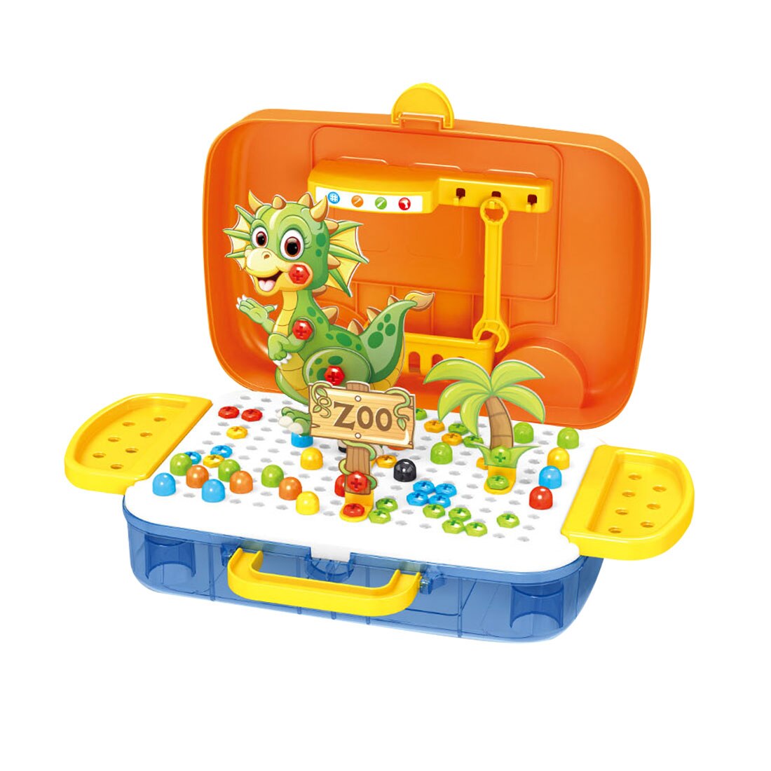 freundlicher Elektrische Bohrer Schraubendreher Puzzle Spielzeug 3D Bausteine Werkzeug Bausatz vorgeben Werkzeuge Spielzeug Bildung freundlicher Spielzeug -703A