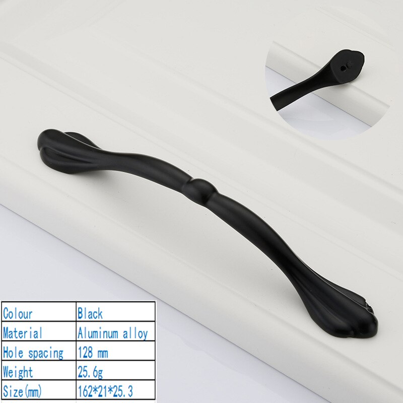 128mm Mehrere stile knöpfe und griffe handvaten voor leder-kasten schrank griff küche schrank griffe bücherregal tür Hand