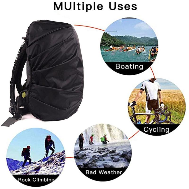 Regntæppe rygsæk 30l 40l vandtæt taske udendørs camping vandreture klatring støv regntæppe