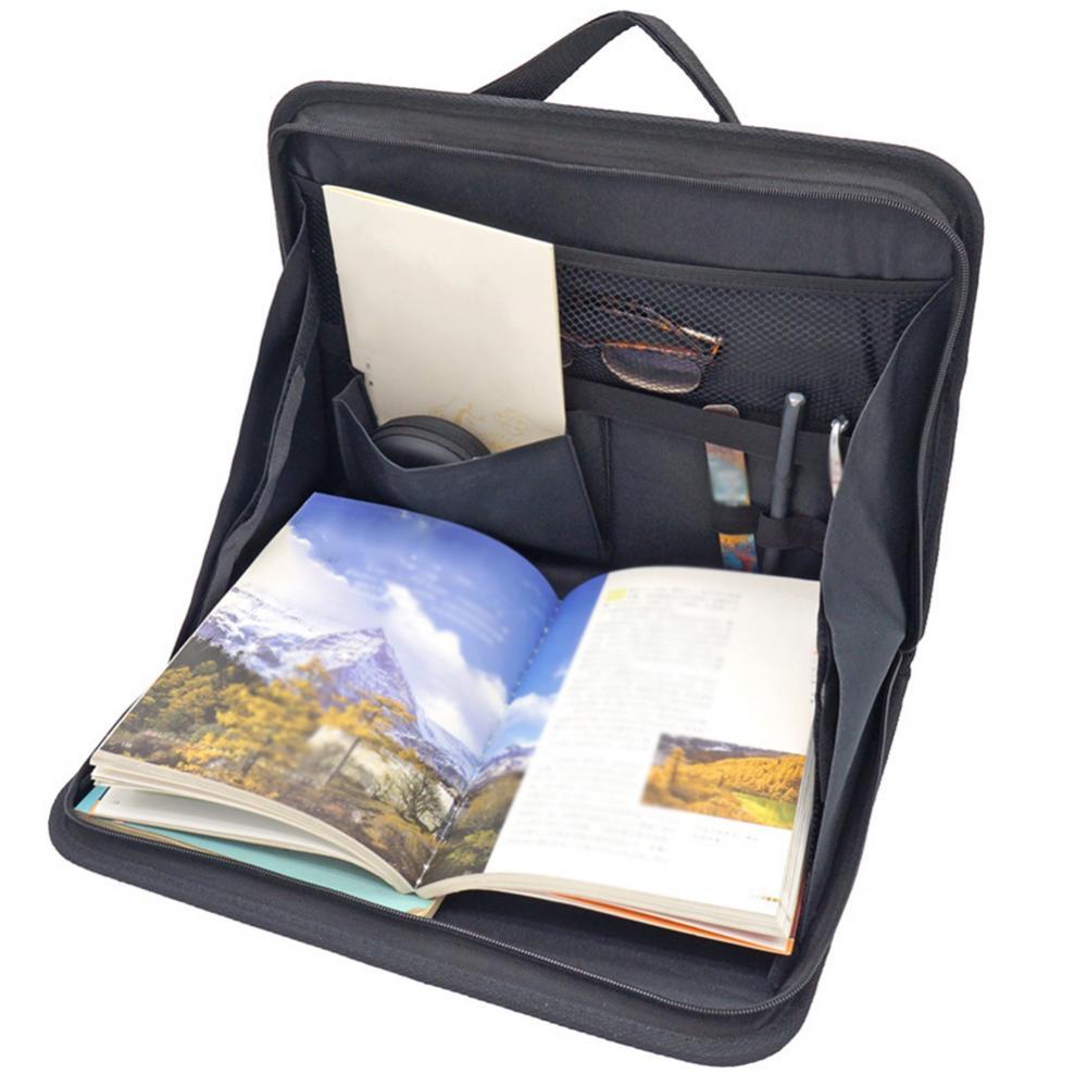 Auto Voertuig Achterbank Laptop Houder Bureau Reizen Oxford Stof Drinken Voedsel Stand Opbergen Opruimen Auto Accessoires Для Автомобиля