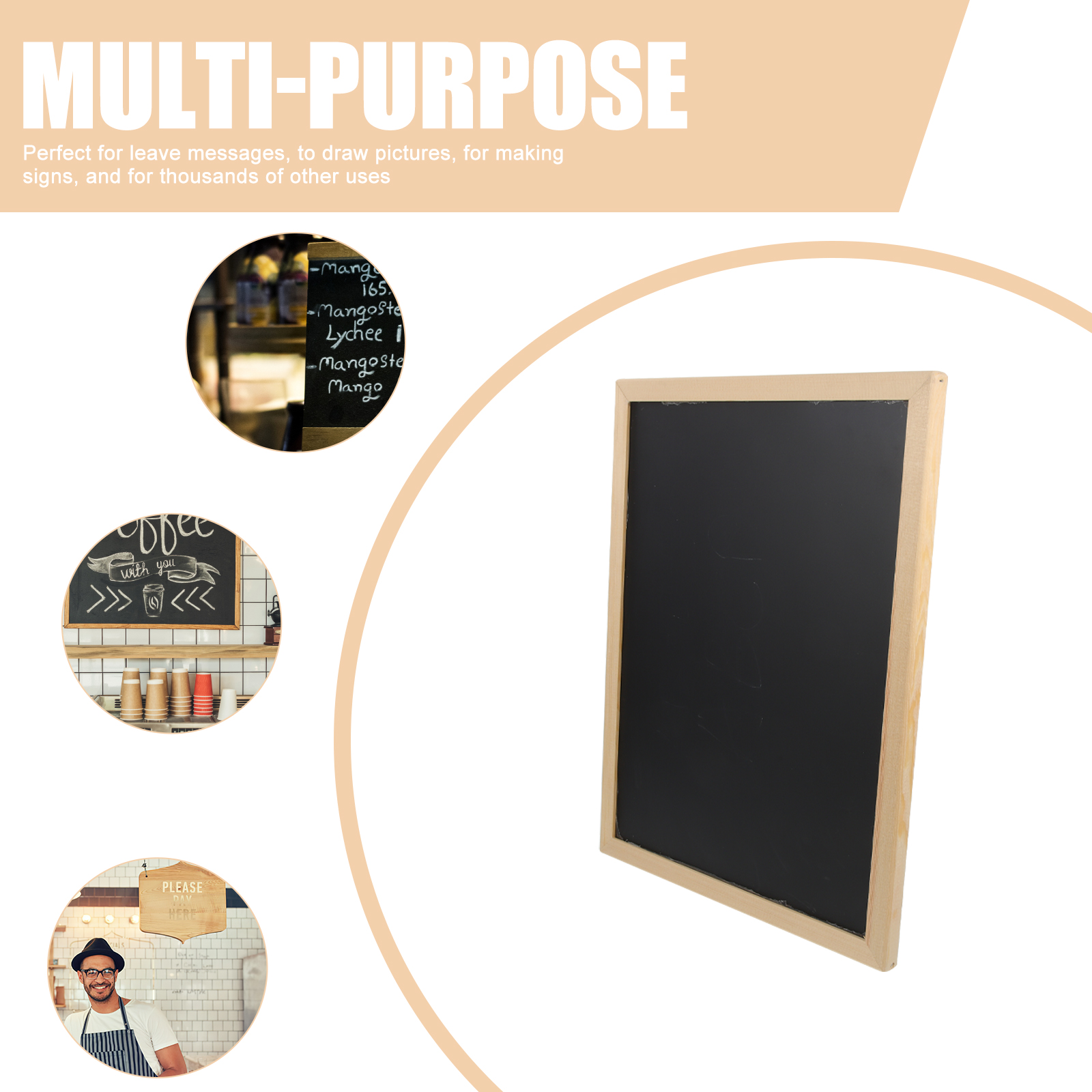 Miniature Table Chalkboard Hangable Vision Board Blackboard Message Boards Menu Board For Presentation Supplies Chalk Board Sign
