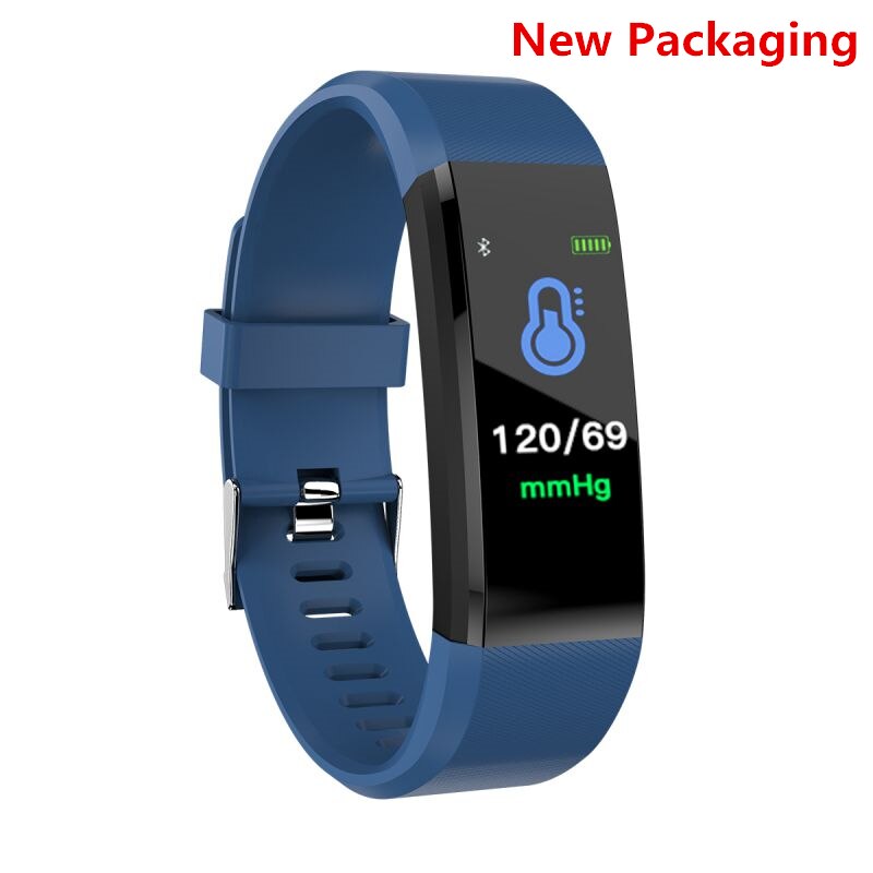 ID115 Plus pulsera inteligente deporte Bluetooth pulsera con supervisión de frecuencia cardiaca ver Actividad Fitness banda inteligente