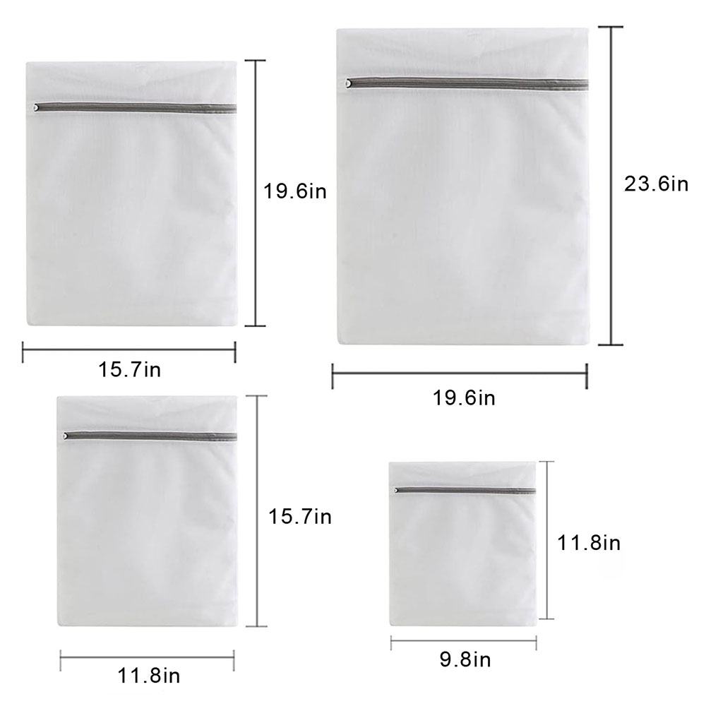 Herbruikbare mesh waszak voor bh's/schoenen/delicaat reisopslag en huisorganisatie Milieuvriendelijke waszakken Kledingorganizer: Donker Kaki