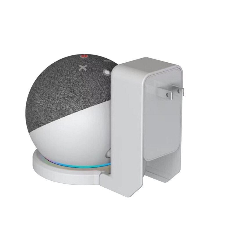 Soporte de montaje en pared para Alexa Echo Dot de 4ª generación, para altavoces inteligentes domésticos