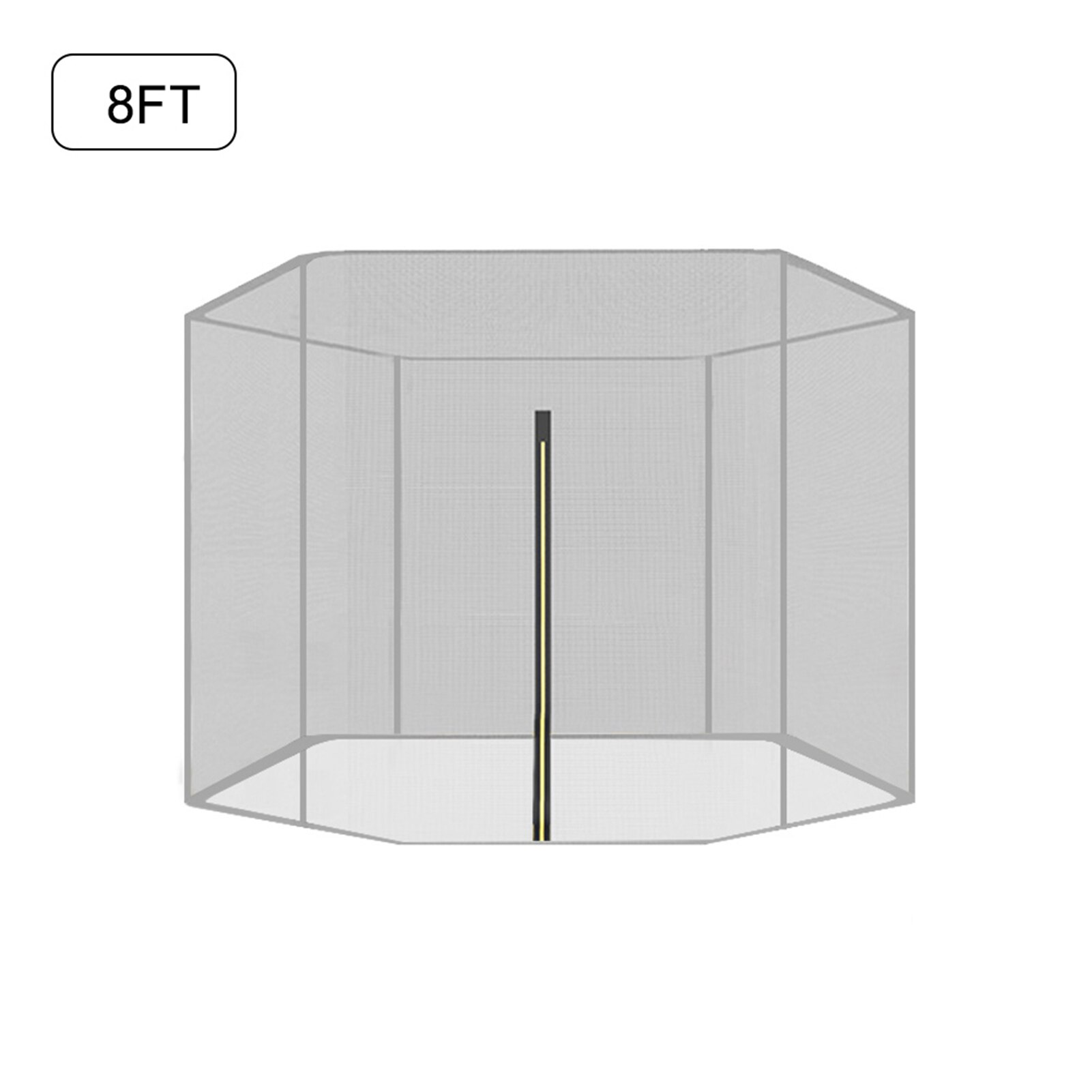 Large Indoor Trampoline with Protection Net Adult Children Jumping Bed Outdoor Trampolines Exercise Bed Fitness Equipment