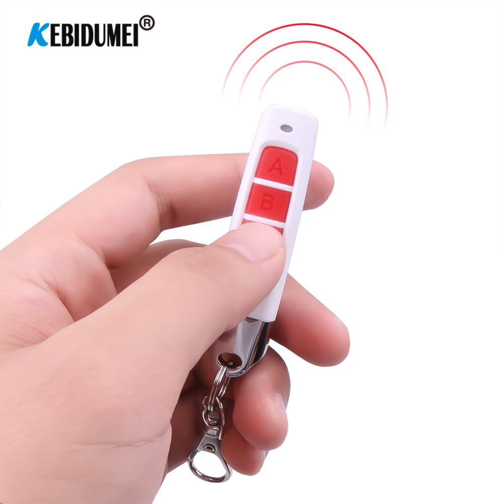 433mhz 433.92mhz Fixed &amp; Rolling Code Duplicator RF Cloning Wireless Remote Control for Car Garage Gate door Alarm System