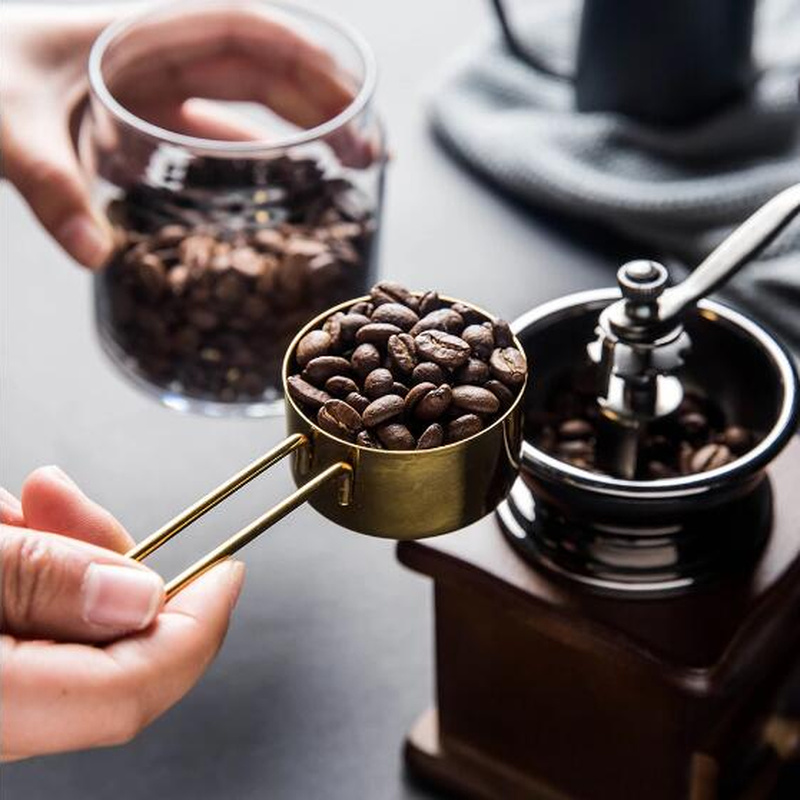 4/8Pcs/Set Measuring Spoon Set Stainless Steel Measure Liquid Tea Coffee Seasoning Cups Nordic Kitchen Baking Tool Measuring WF