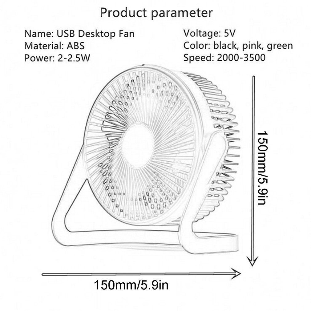 Verão de refrigeração usb ventilador desktop portátil mini refrigerador ar rotação ângulo ajustável para escritório computador doméstico ventiladores estudante