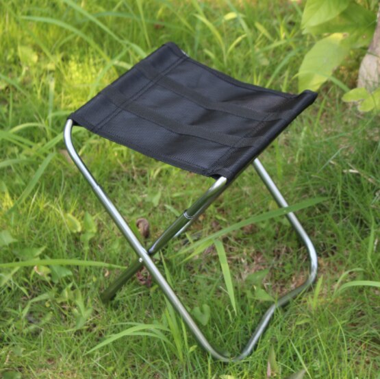 "bærbar stol letvægts fiskecampingstole folde forlænget vandresæde have ultralette kontormøbler til hjemmet": Default Title