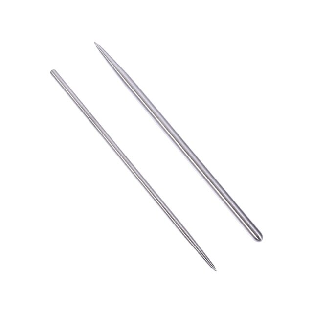 2 Pcs Stainless Steel Clay Modeling Needles Polymer Clay Modeling Tools: Default Title