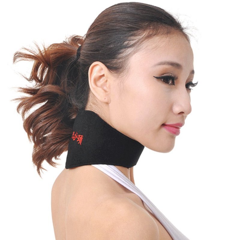 Magnetische Therapie Nek Massager Halswervel Bescherming Spontane Verwarming Belt Body Massager Hals