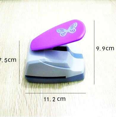 4.4cm sommerfugle 3d -formede pladestanser papirstanser cutter punch til scrapbog lykønskningskort håndlavet scrapbog furador eva