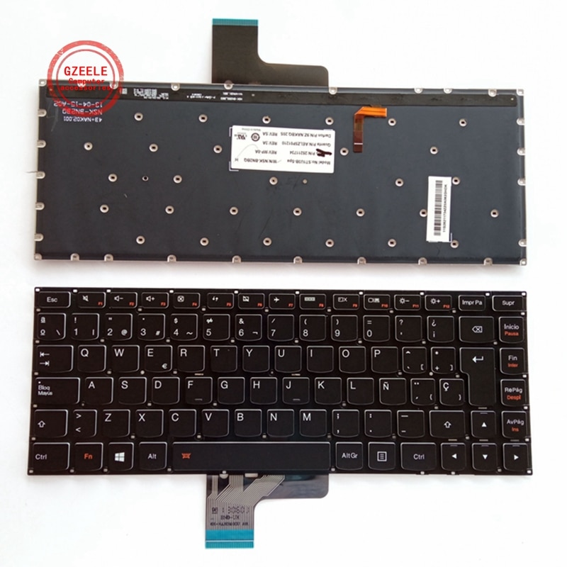 SP tastatur FÜR LENOVO ideapad U430 U430P U330 U330P U330T hinterleuchtet