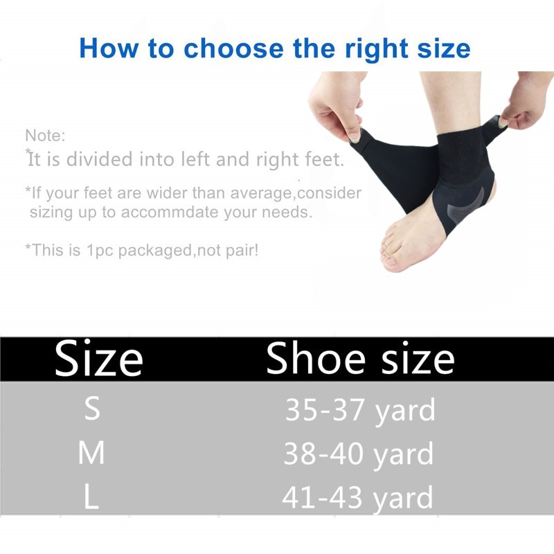 1 PCS Ankle Support Adjustment Compression Ankle Brace for Sprain Prevention Arthritis Plantar Achilles Tendonitis Recovery