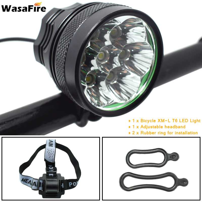 Farol Fahrrad 10000 Lumen Fahrrad Vorderseite Licht Laterne 7 * XML T6 LED Fahrrad Scheinwerfer Taschenlampe 18650 Batterie MTB Straße scheinwerfer 3 Modus: hell mit Stirnband