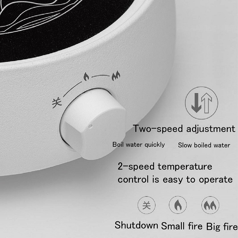 110v/220v elektriska keramiska spisar tespis hemmakaffe tekokare vattenkokare 2- växlad temperaturregulator elektrisk vattenkokare