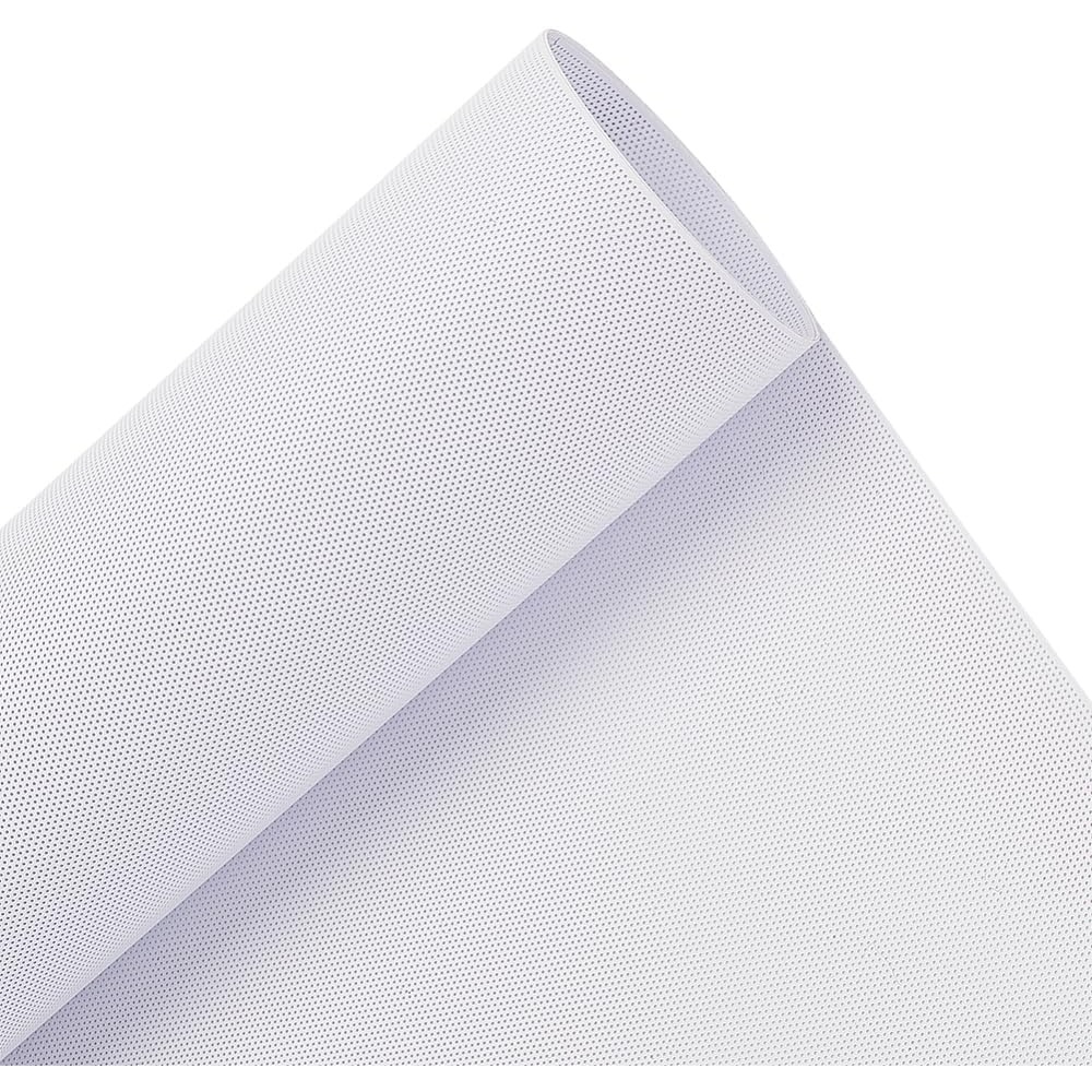 Custom Fursuit Eye Mesh, 39x11.8inch White PVC Plastic Net 0.2mm Thick Waterproof Printable Mesh for Furries Cosplay, Props