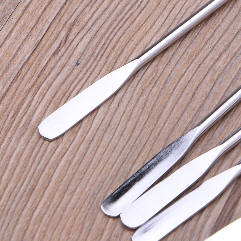 Resina epóxi reutilizável de aço inoxidável 7.5 &quot;, varas para misturar bebidas de café, ferramentas para agitar bebidas, 5 peças