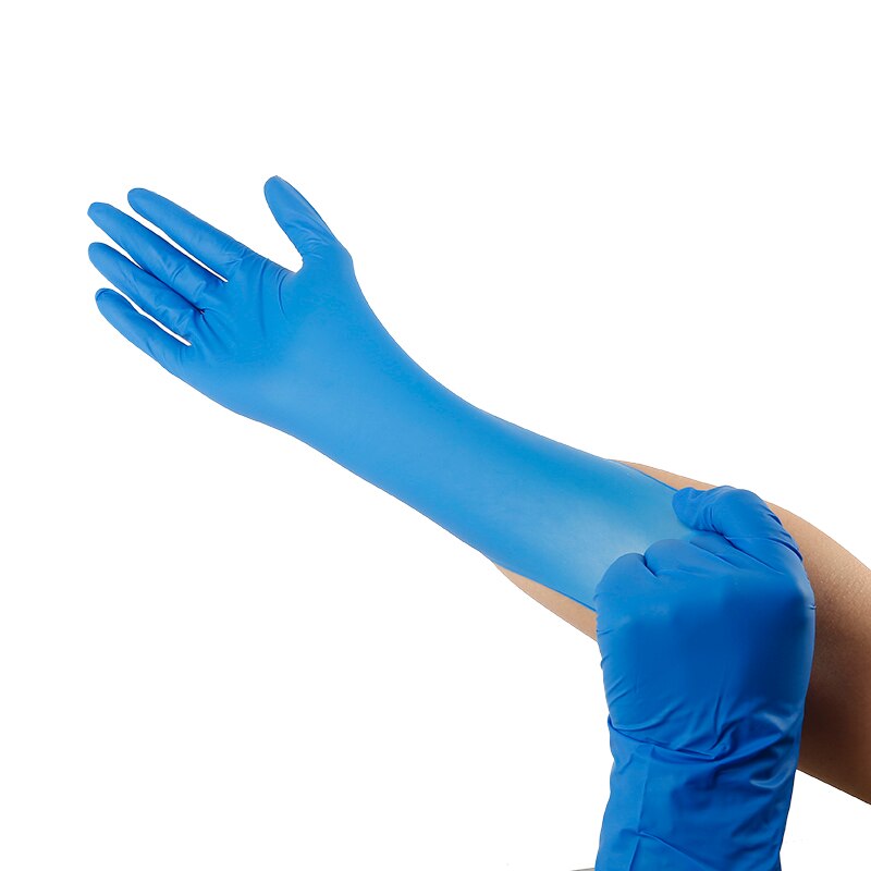 Nitril Handschoenen Перчатки Нетриловые Wegwerp Veiligheid Werkhandschoenen Food Grade Waterdichte Allergie Gratis Monteur Nitril Handschoenen