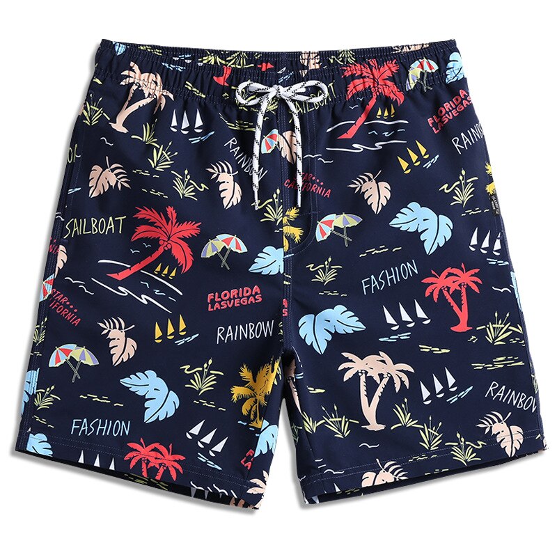 Costumi da bagno sportivi Casual da uomo in sella alla spiaggia costumi da bagno da uomo sciolti cinque pantaloni costumi da bagno moda uomo costumi da bagno uomo traspiranti: XXXL