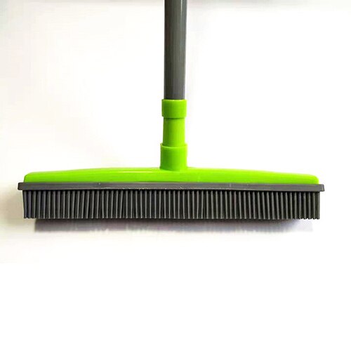 Multifunctional telescopic broom magic rubber besom cleaner pet hair removal brush home floor dust mop & carpet sweeper: 4