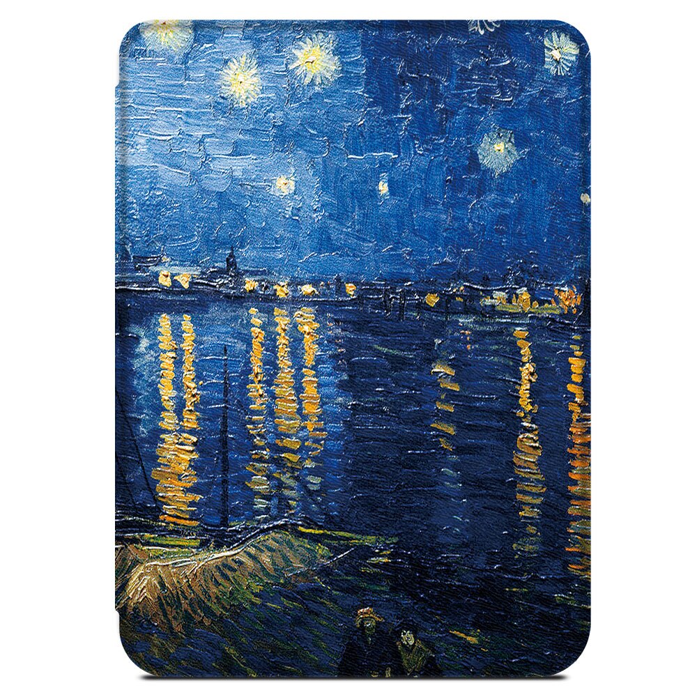 Bozhuorui Case Voor Alle Kobo Nia E-Reader Release-Lichtgewicht Fit Slim Smart Beschermhoes met Auto Sleep/Wake: Rhone