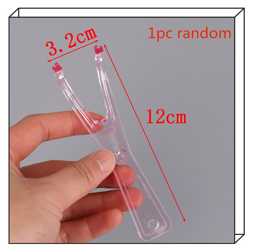 1Pc Dental Floss Holder Aid Oral Picks Teeth Care Interdental Convenient Durable Teeth Cleaning Random color