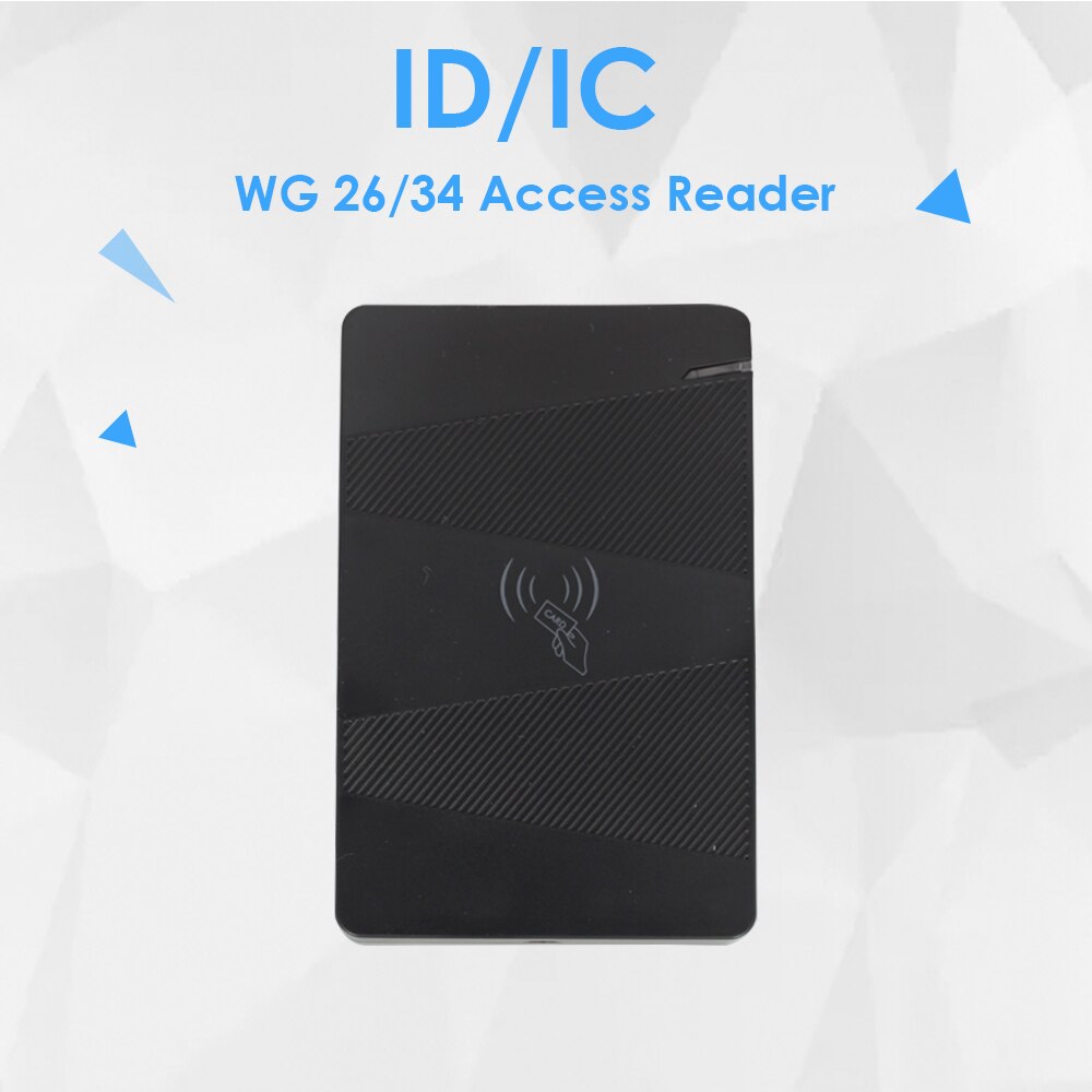 Smart Proximity Access Control Card Reader IP66 Waterproof 125KHz 13.56MHz RFID Card Reader Access Control WG26/34 Output