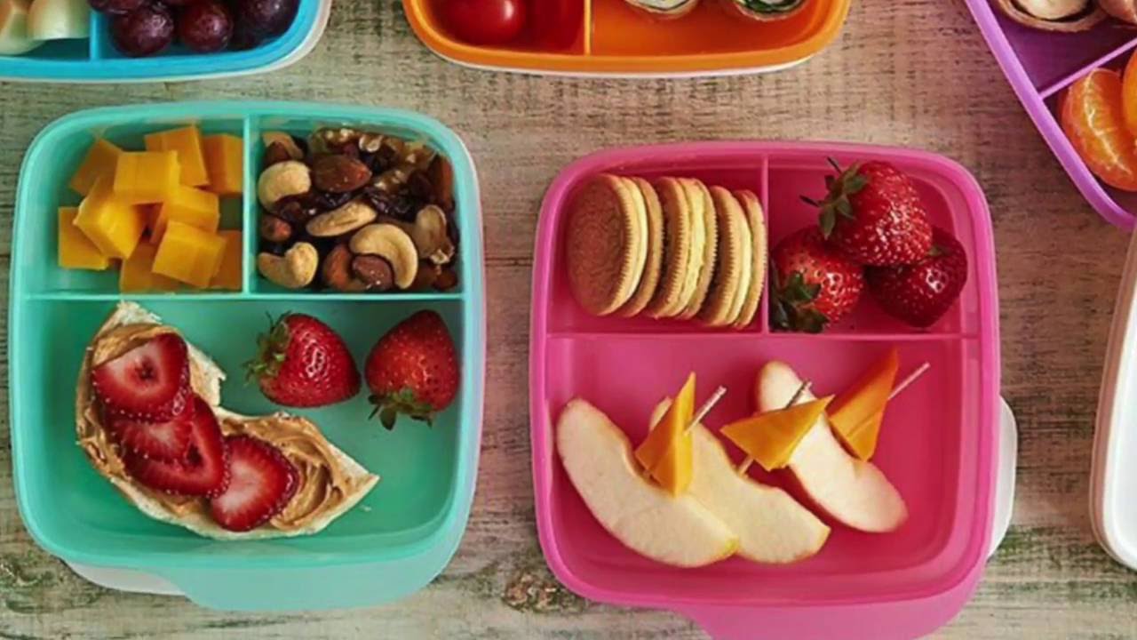 Tupperware Ernährung einstellen (Fach Mittagessen Kasten 1 l und Eco Flasche 750 ml Korallen) freundlicher Schule Arbeit Heimat Reise Gesunde