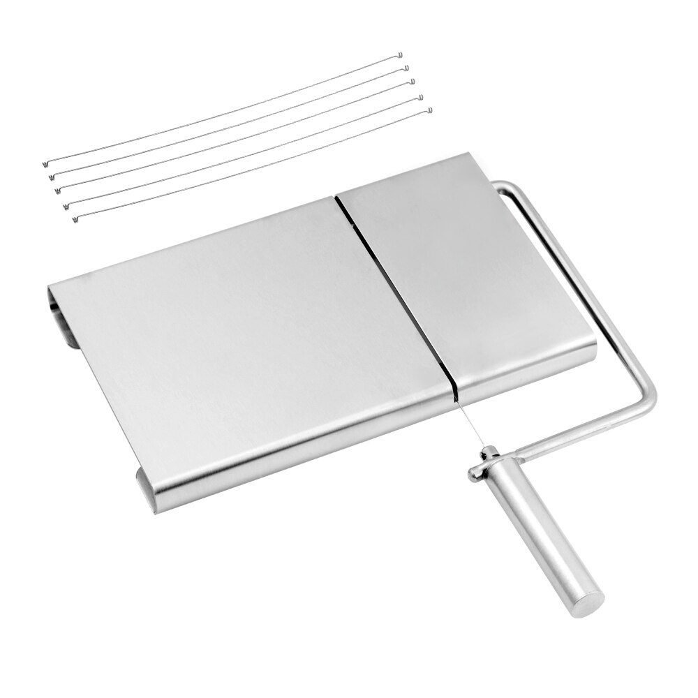 Cheese Slicer Wire Cutter Wire Cheese Cutting Knife Tools Serving Board Stainless Steel Hard Semi Hard Cheese Butter