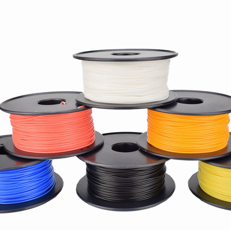 Filaments pour imprimante 3D, imprimante 3D, fil plastique, 1.75mm, PLA, 250 g/rouleau, précision du matériau d'impression 3D