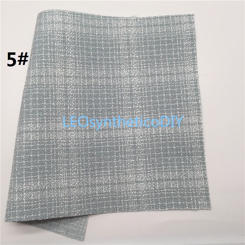 1PC 21X29CM Printed linen Fabric sheets For Making Bows LEOsyntheticoDIY T436A: 5