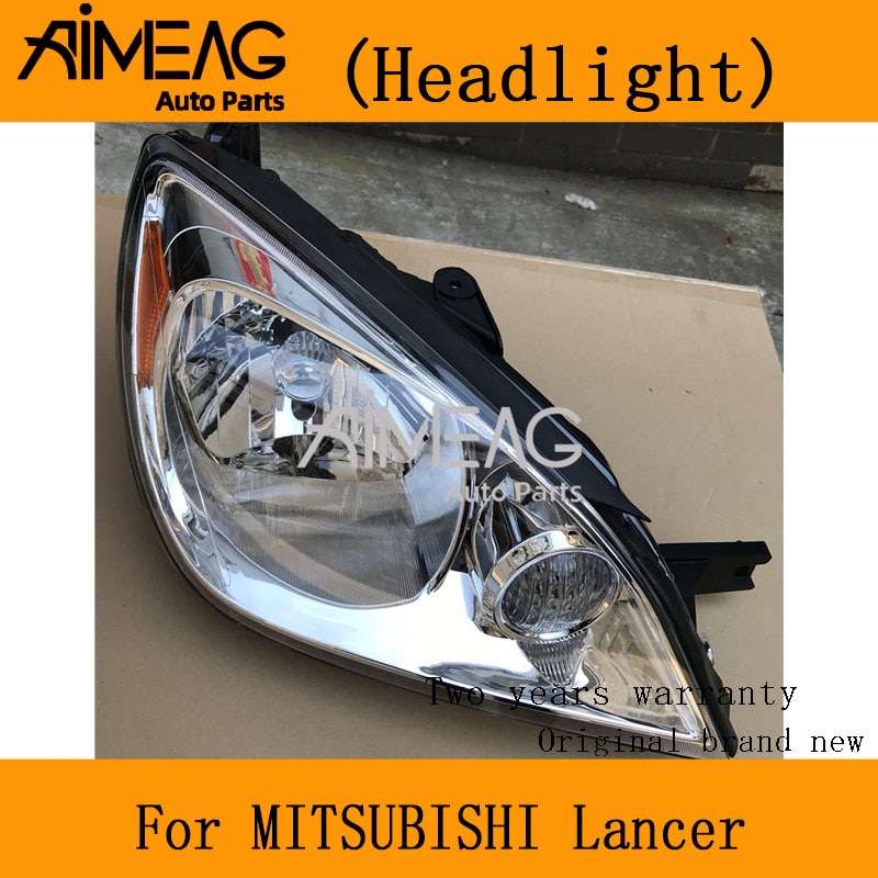 Made for MITSUBISHI Lancer front sports headlights Far and near light headlights Assembly head lamp